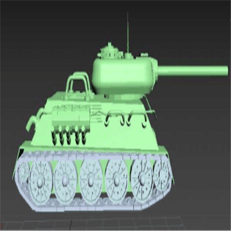 德化充气军用坦克模型